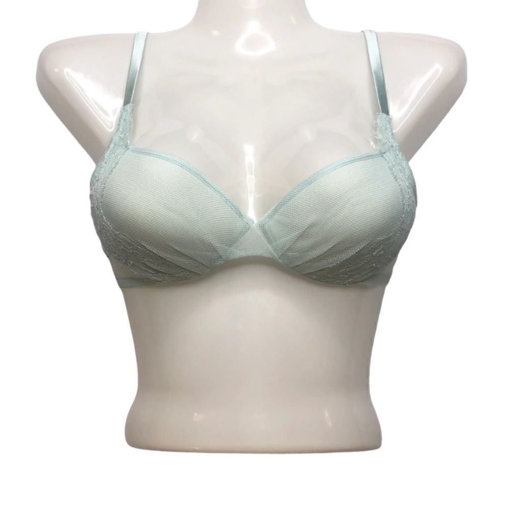 LA PERLA Light Blue lace Bra Luxury Lingerie NWOT